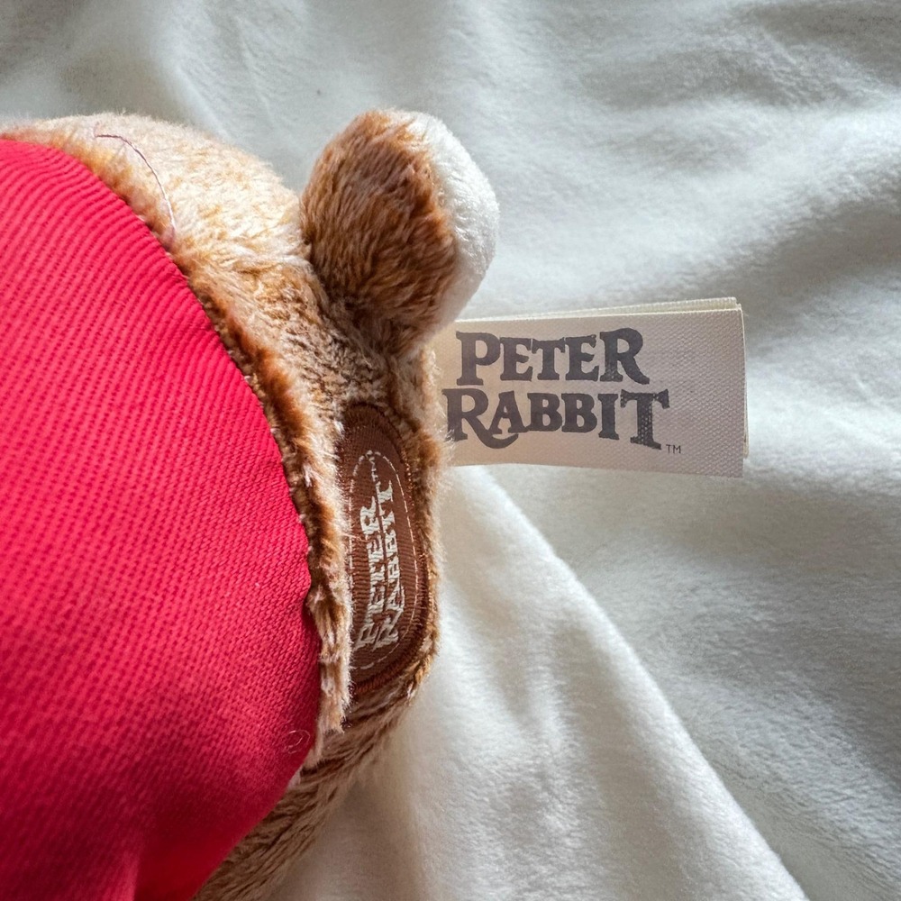 Peter Rabbit Plush & Royal Doulton Bunnykins PlateLot Nursery Gift Easter Rabbit - Picture 7 of 9